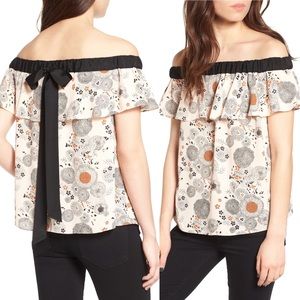 Chelsea28 Bow 🎀 Back Off the Shoulder Top